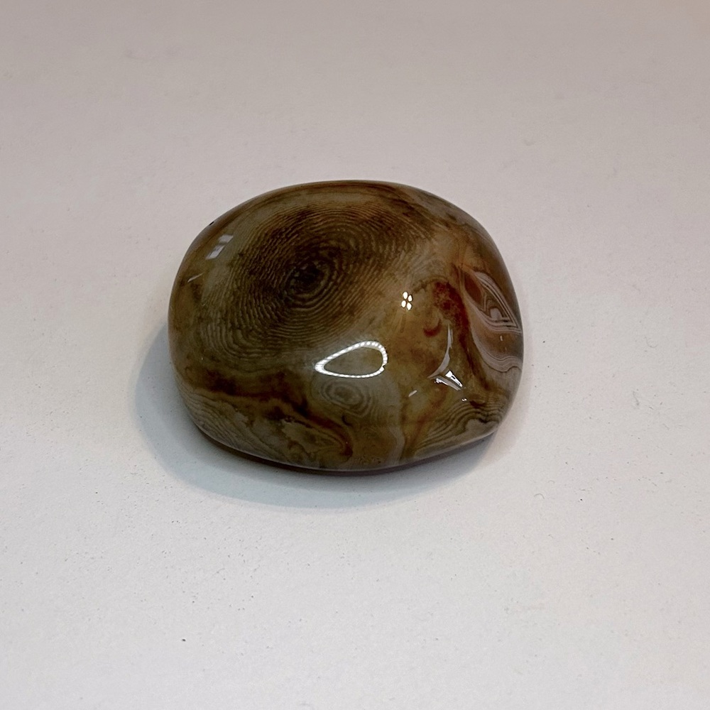 Polished Silk Agate Stone - Picture 6 of 7